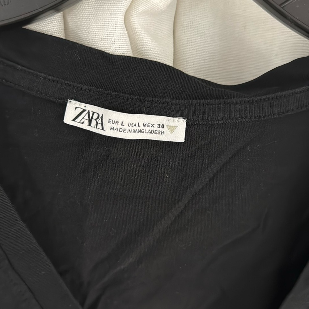Basic black tee